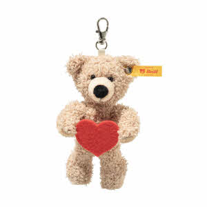 Steiff 112669 Sleutelhanger / pendant / Anhänger Fynn Love, 12cm.