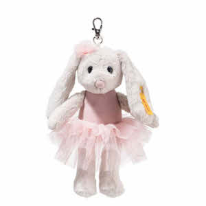 Steiff 112614 Hoppie Ballerina sleutelhanger 16 cm.